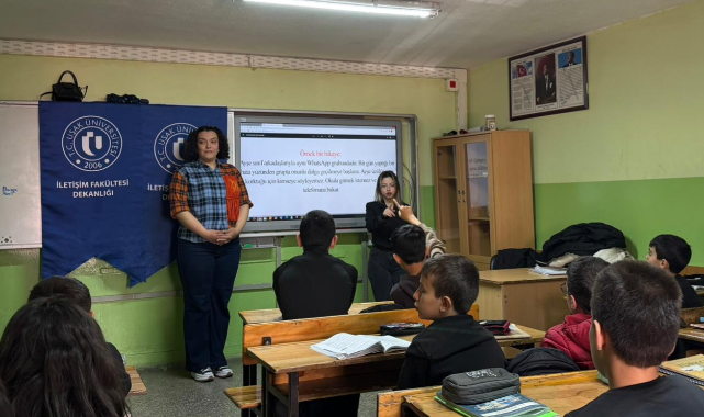 Genç iletişimcilerden Anlamlı Proje: Uşaklı Çocuklara 