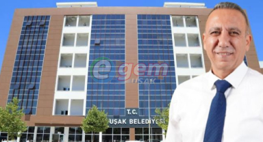 UŞAK BELEDİYE BAŞKANI, BAŞ DANIŞMANI İNŞAAT MÜHENDİSİ MUHAMMET GÜR İSTİFA ETTİ.