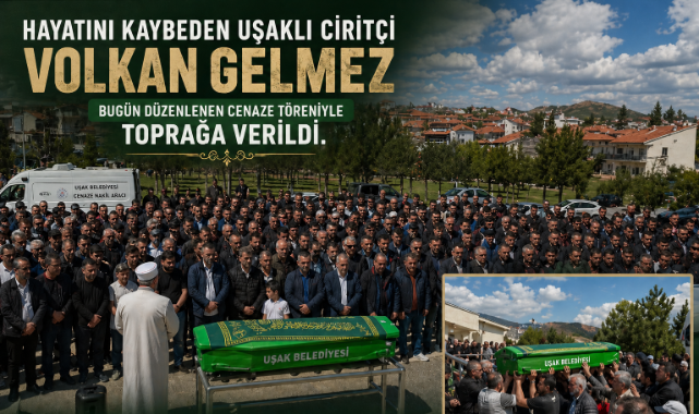 UŞAK'TA CİRİT CAMİASINI YASA BOĞAN VEDA