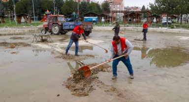 Uşak’ta parklar yaza hazırlanıyor