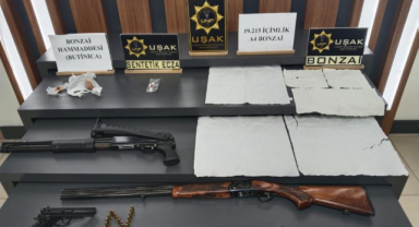 Uşak’ta uyuşturucu operasyonu: 3 tutuklama