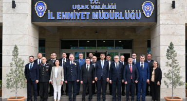 Uşak Valisi Serdar Kartal, Polis Haftası Resepsiyonuna Katıldı