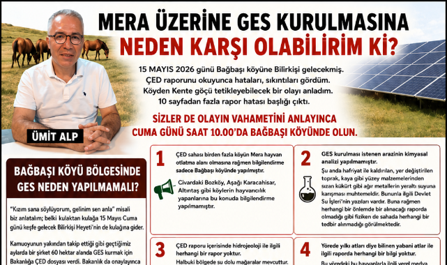 Bağbaşı Köyü’nde GES Tartışması: “Mera ve Su Kaynakları Risk Altında” İddiası