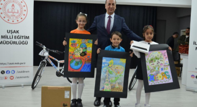 Çocukların enerji tasarrufu duyarlılığı kalem ve fırçalarla hayat buldu