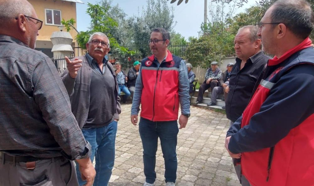 Uşak İl Tarım ve Orman Müdürlüğü ekipleri üreticilerle sahada buluşuyor