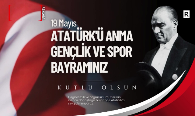 Uşak'ın önde gelen isimleri Uşaklıların 19 Mayıs Atatürk'ü Anma, Gençlik ve Spor Bayramı'nı kutladı