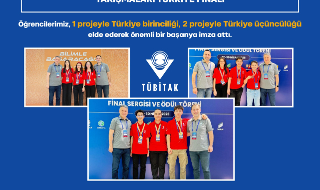 Uşak’tan TÜBİTAK Türkiye Finali’nde Büyük Başarı