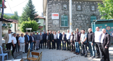 AK PARTİ İL BAŞKANI HİMMET YAŞAR , BABA OCAĞINDA...