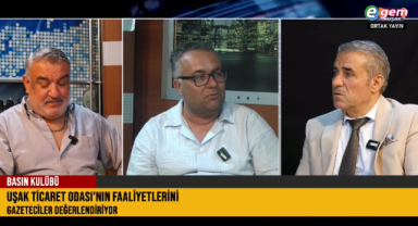 VATANDAŞ SORDU. GAZETECİLER BASIN KULÜBÜ'NDE UTSO'NUN [UŞAK SANAYİ VE TİCARET ODASI ] ÇALIŞMALARINI TARTIŞTI..
