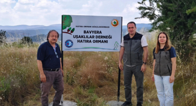 Bavyera Uşaklılar Derneği'nden Hatıra Ormanına Can Suyu