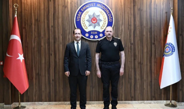 EMNİYET MÜDÜRÜ TANER ÇİFTÇİ’YE VEDA ZİYARETİ
