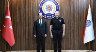 EMNİYET MÜDÜRÜ TANER ÇİFTÇİ’YE VEDA ZİYARETİ