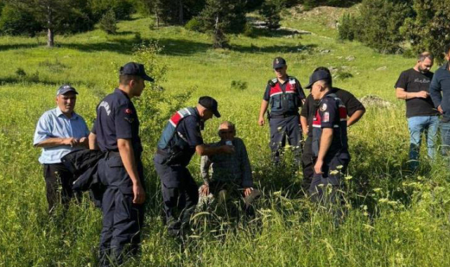 Gediz'de kayıp yaşlı adam sağ olarak bulundu