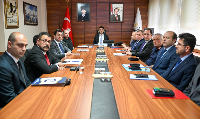 Uşak’ta Huzur ve Güvenlik Toplantısı: Kararlılık Mesajı