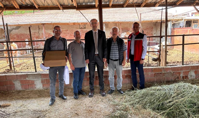 Uşak Tarım ve Orman Müdürlüğü ekipleri sahada incelemelerde bulundu