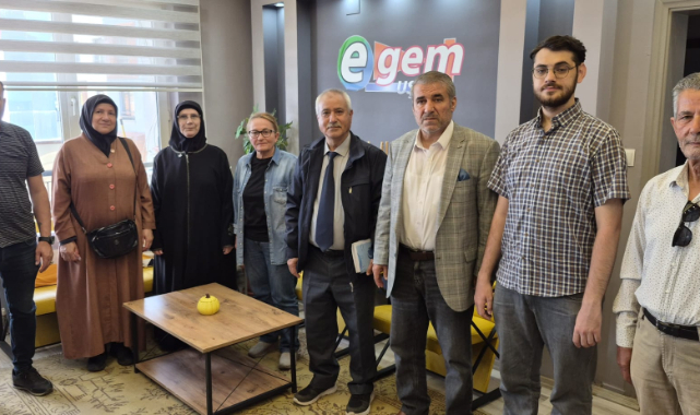 YENİDEN REFAH PARTİSİ İL TEŞKİLATI’NDAN EGEM TV’YE ZİYARET