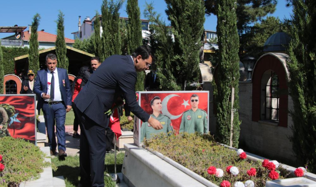 15 Temmuz şehidi, Cumhurbaşkanı koruması Mehmet Çetin mezarı başında anıldı