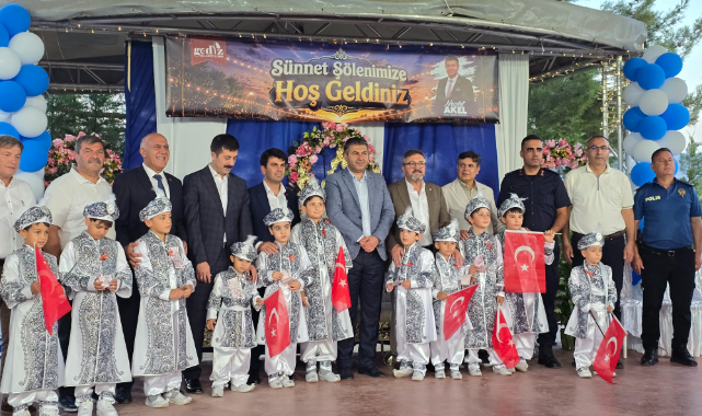 22. GELENEKSEL GEDİZ TARHANA FESTİVALİ'NDE SÜNNET ŞÖLENİ COŞKUSU