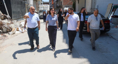 Başkan Vekili Özkan, sanayi sitesi esnafını ziyaret etti