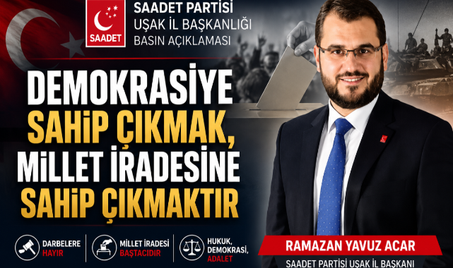 SAADET PARTİSİ UŞAK'TAN 