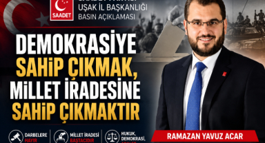 SAADET PARTİSİ UŞAK'TAN 