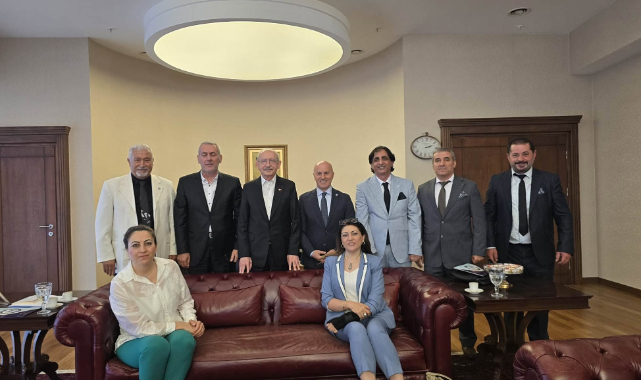 UBK ( Uluslararası Basın Konfederasyonu ), CHP Genel Başkanı Kemal Kılıçdaroğlu'nun misafiri oldu…