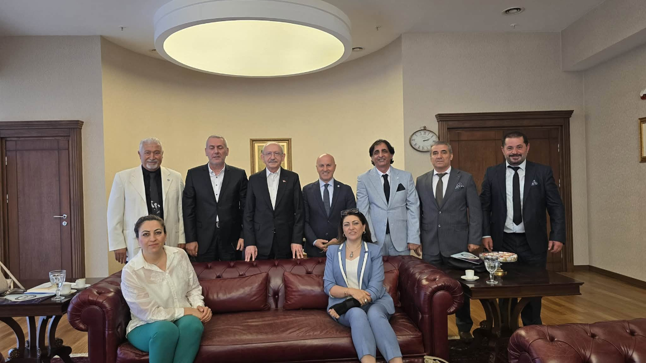 UBK ( Uluslararası Basın Konfederasyonu ), CHP Genel Başkanı Kemal Kılıçdaroğlu’nun misafiri oldu…