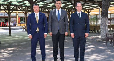Ulubey Kaymakamı İbrahim Coşkunaslan İçin Uşak'ta Veda Programı Düzenlendi