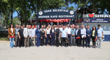 Uşak Belediye Başkan Vekili Terekeci Özkan basın mensupları ile bir araya geldi