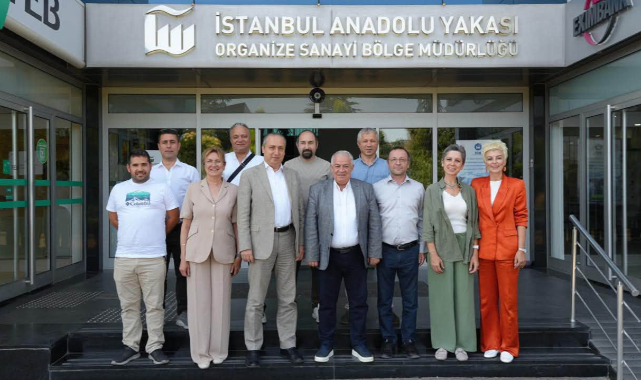 UŞAK YİNE GURURLANDI. UKOSB BAŞKANLIĞI TÜRKİYEDE PİLOT UYGULAMAYA SEÇİLDİ. Uşak Deri Karma OSB Heyetinden İAYOSB'ye Stratejik Ziyaret