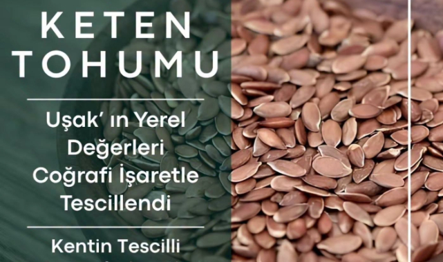 Uşak Keten Tohumu Coğrafi İşaretle Tescillendi