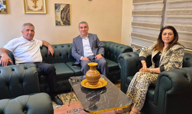 Uşak SMMMO Başkanı Uğur Albayrak'tan Egem TV'ye İade-i Ziyaret