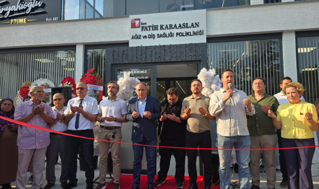 ​UŞAK’TA MODERN DİŞ POLİKLİNİĞİ GÖRKEMLİ BİR TÖRENLE AÇILDI!