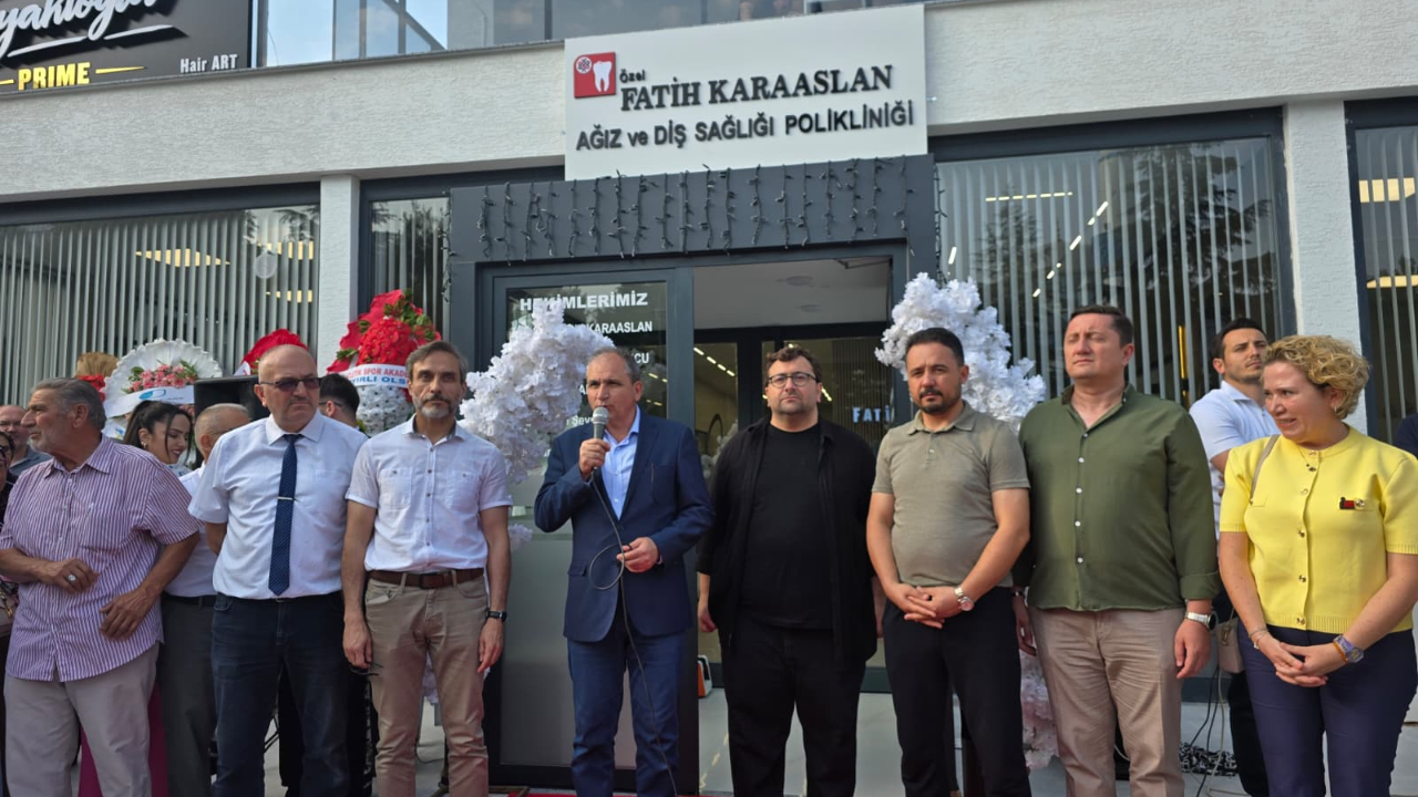 UŞAK’TA MODERN DİŞ POLİKLİNİĞİ GÖRKEMLİ BİR TÖRENLE AÇILDI!