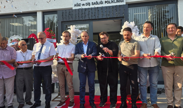 ​UŞAK’TA MODERN DİŞ POLİKLİNİĞİ GÖRKEMLİ BİR TÖRENLE AÇILDI!