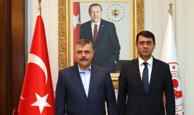UŞAK VALİSİ SERDAR KARTAL, İÇİŞLERİ BAKANI MUSTAFA ÇİFTÇİ İLE GÖRÜŞTÜ