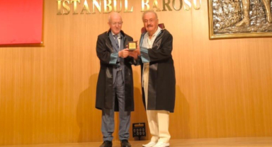 UŞAKLI AVUKAT GÜLTEKİN ŞENER'E İSTANBUL BAROSU'NDAN ONUR ÖDÜLÜ