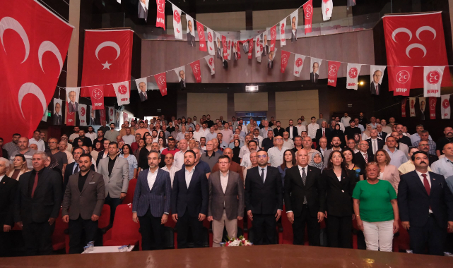 AK PARTİ TEŞKİLATI MHP UŞAK MERKEZ İLÇE KONGRESİNE KATILDI