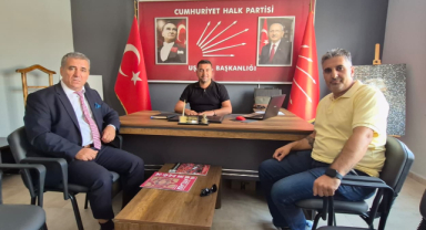 EGEM TV YÖNETİM KURULU BAŞKANI SONER DEMİRÖZ’DEN CHP UŞAK İL VE MERKEZ İLÇE YÖNETİMİNE ZİYARET