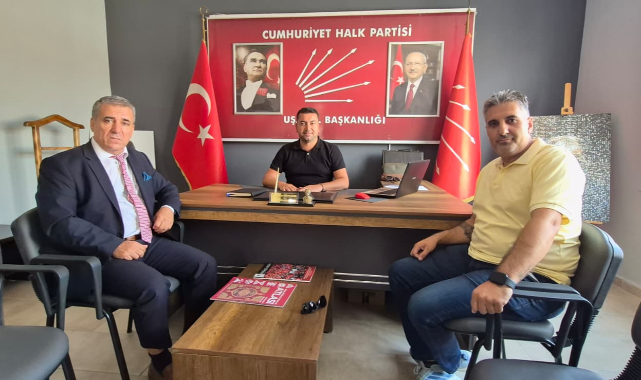 EGEM TV YÖNETİM KURULU BAŞKANI SONER DEMİRÖZ’DEN CHP UŞAK İL VE MERKEZ İLÇE YÖNETİMİNE ZİYARET