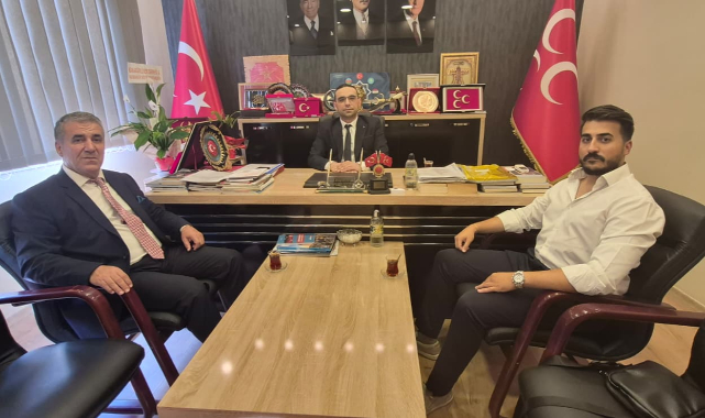 EGEM TV YÖNETİMİNDEN MHP UŞAK İL BAŞKANI ÜMİT ASLAN’A HAYIRLI OLSUN ZİYARETİ