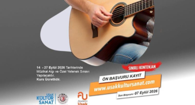 Uşak Belediyesi’nin sanat kurslarına ön başvurular başladı