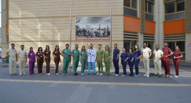 Uşak Eğitim ve Araştırma Hastanesi'nde Yeni Forma Uygulaması Başladı