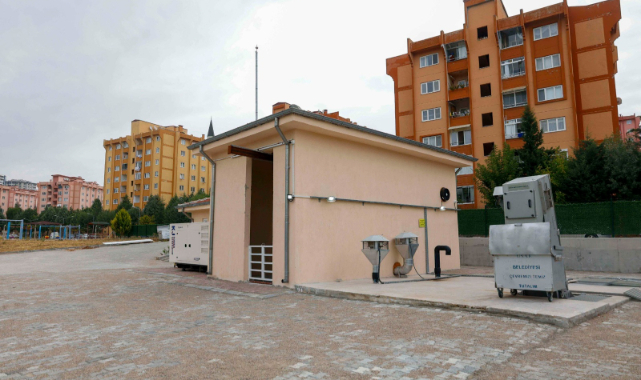Uşak Belediyesi tarafından 20 bin kişi kapasiteli yeni atık su terfi merkezi yapıldı