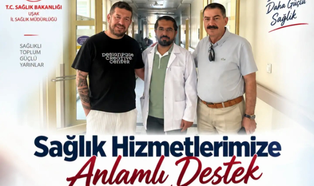 Uşak Eğitim ve Araştırma Hastanesi Üroloji Servisine Hayırsever Desteği
