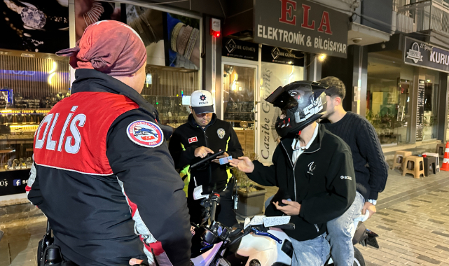 Uşak'ta emniyet ve jandarmadan ‘Huzur ve Güven' uygulaması