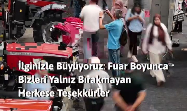 UŞAK TARIM FUARI’NDA DÖRT GÜNLÜK BULUŞMA SONA ERDİ.