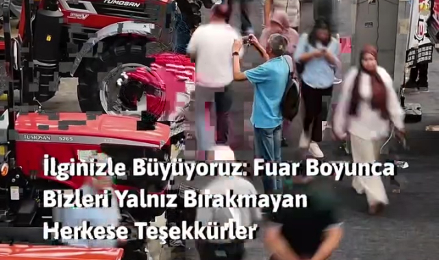 UŞAK TARIM FUARI’NDA DÖRT GÜNLÜK BULUŞMA SONA ERDİ.