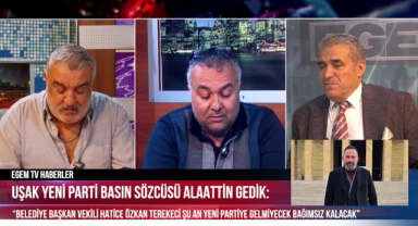 BAĞIMSIZMI.? YENİ PARTİMİ.? AK PARTİMİ .? UŞAK BELEDİYE BAŞKAN VEKİLİ NE YAPACAK GAZETECİLER TARTIŞTI. YENİ PARTİ'DEN HATİCE TEREKECİ ÖZKAN AÇIKLAMASI
