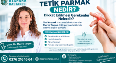 TETİK PARMAK NEDİR? UZMANINDAN ÖNEMLİ UYARILAR